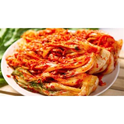 Jual KIMCHI Sawi Fresh Kimchi Halal Kimchi Korea 500GR Makanan