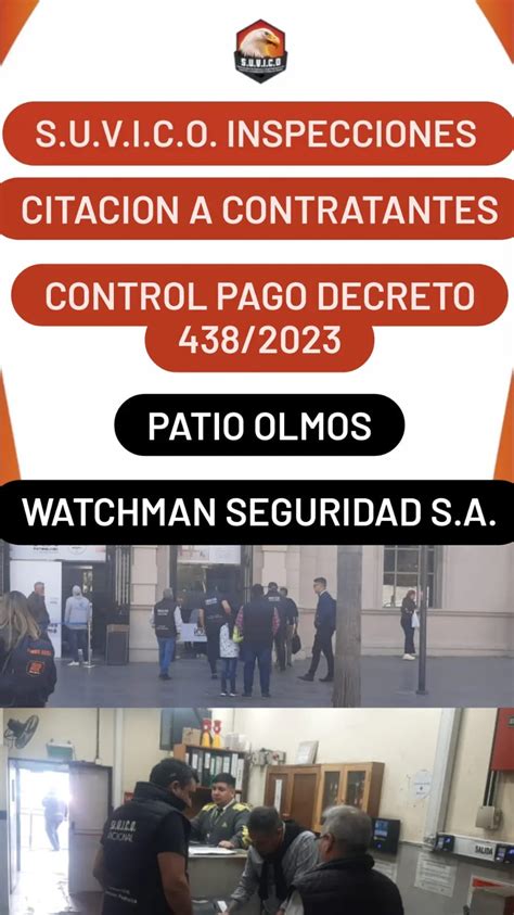 Inspecciones Suvico La Voz Del Vigilador