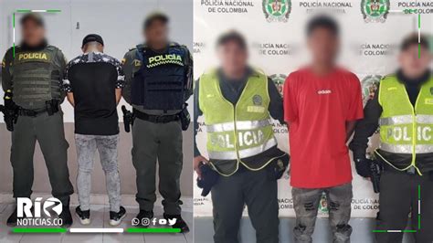 Dos hombres capturados por el delito de violencia intrafamiliar RÍO