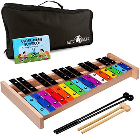 Giantex Foldable Glockenspiel Xylophone 30 Note With Wood