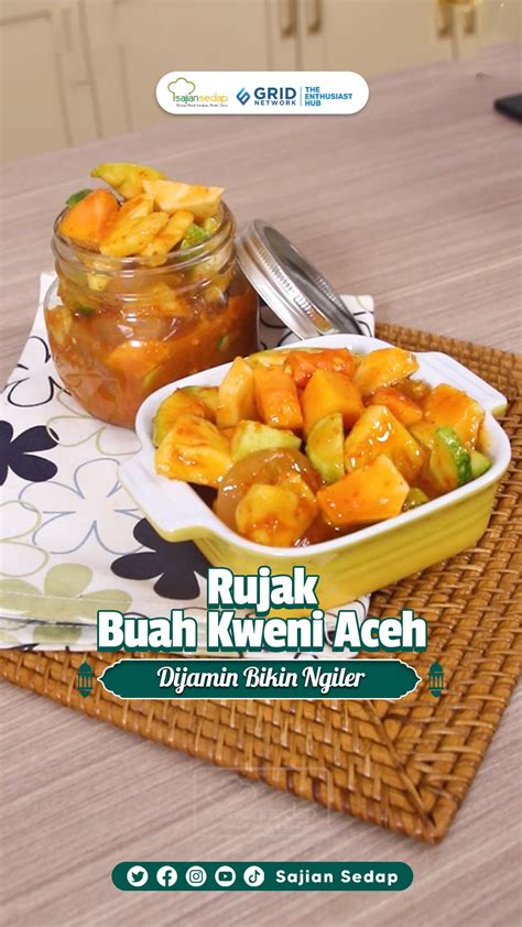 Video Resep Rujak Buah Kweni Aceh Pedes Asemnya Bikin Ngilangin Beban