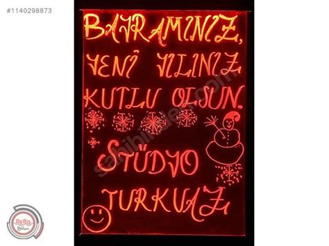 Yaz sil neon tabela neon tabela neon yazı Yapı Malzemeleri ve