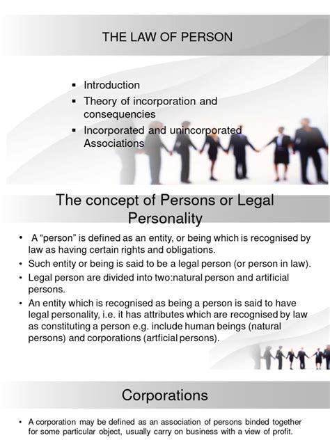 Law of Persons | PDF | Liquidation | Limited Company