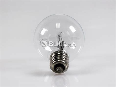 Bulbrite 72w 120v G25 Clear Globe Bulb E26 Base 75g25cleco