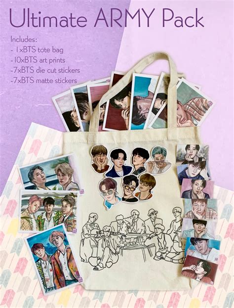 Bts Army Ultimate T Set Free Delivery Etsy