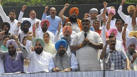 Punjab Bjps Holds ‘parallel Assembly Mocks Aap On Its Governance