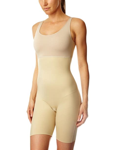 Spanx Hide Sleek Slip Suit Shapewear Nude X Walmart