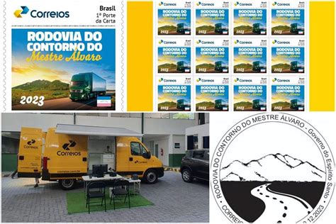 Contorno Do Mestre Lvaro Vai Virar Selo Dos Correios