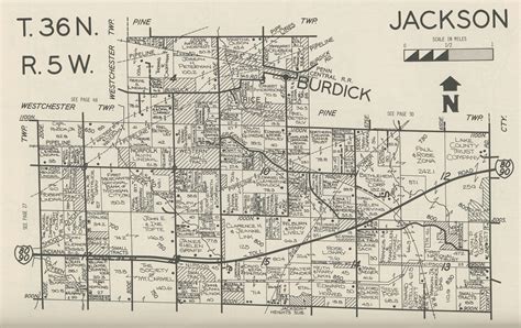 Porter County, Indiana, GenWeb - Jackson Township Maps