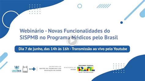 Live formação dos profissionais do Programa Médicos pelo Brasil YouTube