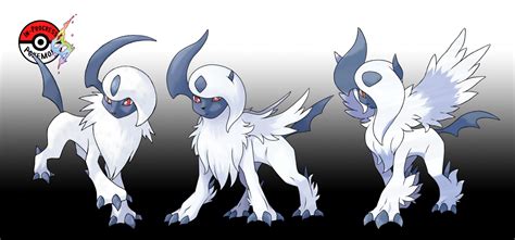 In-Progress Pokemon Evolutions | #359 Mega - Absol are reclusive ...