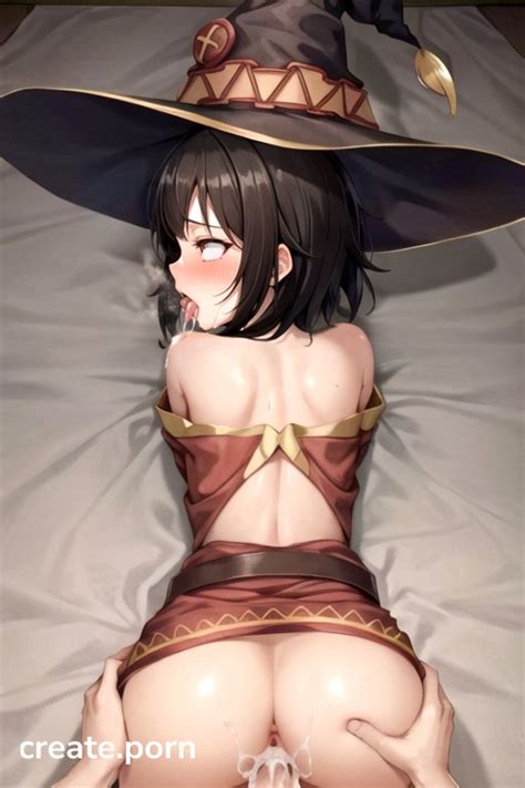 Megumin Isekai Quartet Creampie Ahegao AI Porn