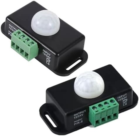 zalati PIR Motion Sensor 12V/24V Infrared LED Dimmer Switch Motion ...