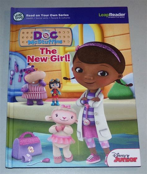 Leap Frog Leapreader Interactive Book Disney Doc Mcstuffins The New