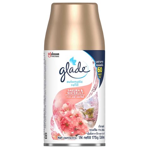 Glade Automatic Spray Refill Sakura Waterlily Air Freshener G