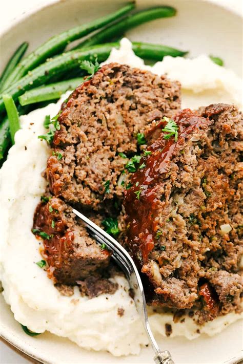 Foolproof Glazed Meatloaf Recipe Cook And Hook