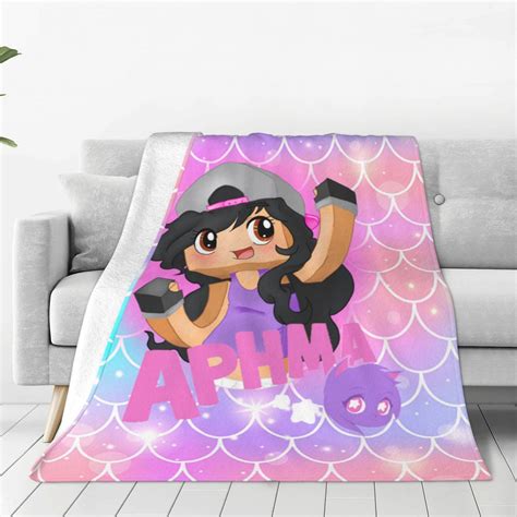 Aphmau Ultra Soft Blanket Microfiber Plush Lightweight For All