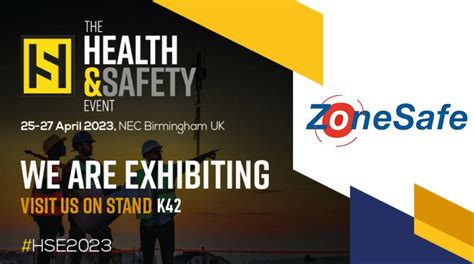 Exhibiting At The Health And Safety Event 2023 Zonesafe