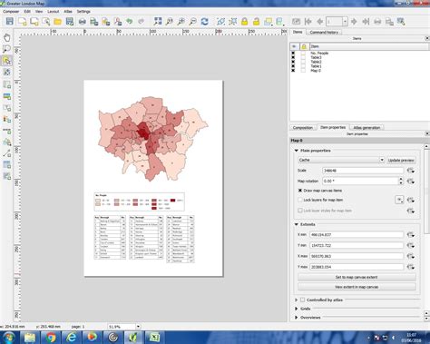 Print Composer Qgis Legend Distribution Of Items Across Columns