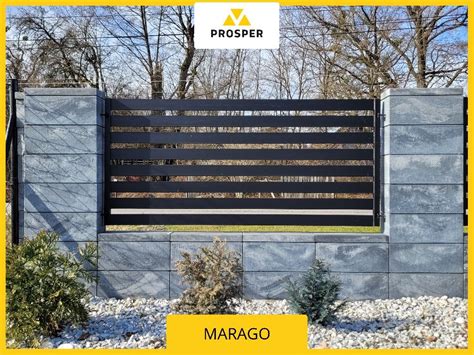 Bloczki Ogrodzeniowe KOST BET Nowoczesne Royal MARAGO 50x20x20 Nowy