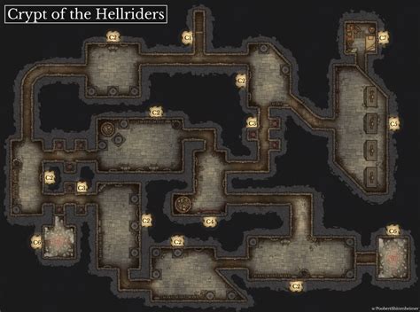 Remake Map Crypt Of The Hellriders 39x29 Descentintoavernus