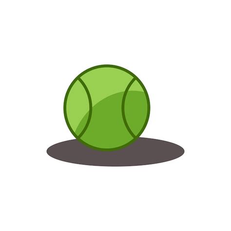 Premium Vector Tennis Ball Icon Vector Design Templates