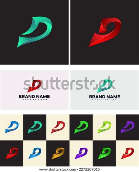 Letter D Logos Template Set Abstract Stock Vector (Royalty Free) 2272209015 | Shutterstock