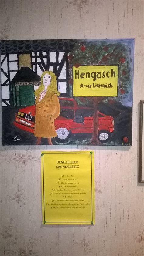 Hengasch Gemalt Von Elisabeth Van Langen Peter Ehret Flickr