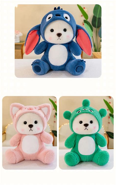 Cute Creative Cute Deformation Bear Plush Toy Doll Soft Stuffed Animal