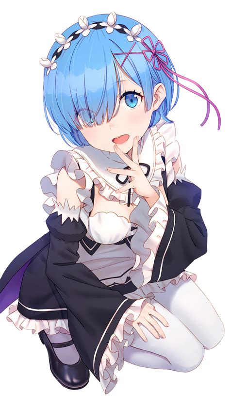 Rem Re Zero Render By Minhchauk1k On Deviantart