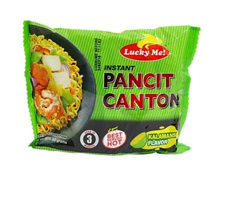 Lucky Me Instant Pancit Canton Kalamansi 80g Srs Sulit