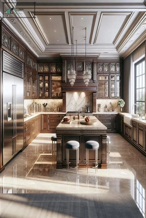 indulge  elegance  luxury kitchen design ideas  inspire