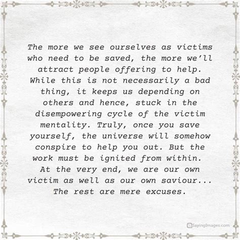 75 Cautionary Playing Victim Quotes