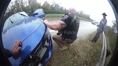 Ohio Police Chase Stolen Indiana Police Car Youtube