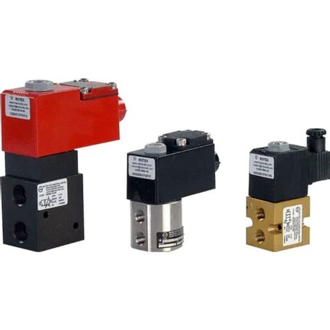 Black 3 Way Direct Acting Universal Solenoid Valve At Best Price In