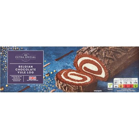 Asda Extra Special Belgian Chocolate Yule Log Compare Prices Where