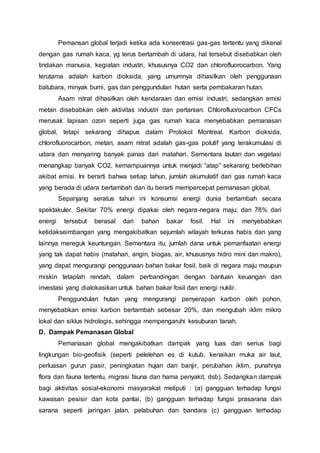 Makalah Pemanasan Global Pdf