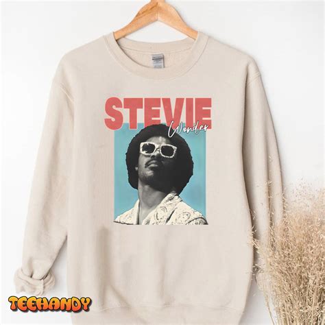 Stevie Wonder Vintage Retro 80s Unisex T Shirt