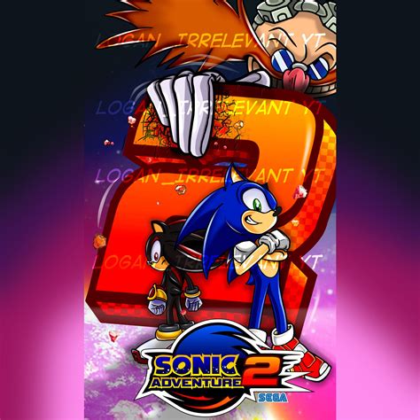 Sonic Adventure 2 (sonic 2 cover art format) By Me! : r/SonicTheHedgehog