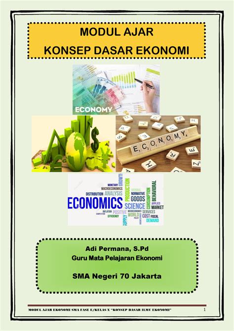 Centralpendidikan Modul Ajar Ekonomi Fase E Modul Ajar Ekonomi