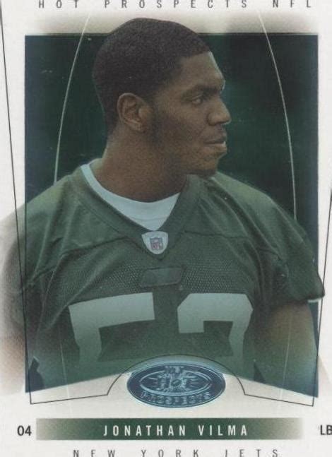 Fleer Hot Prospects Jonathan Vilma For Sale Ebay