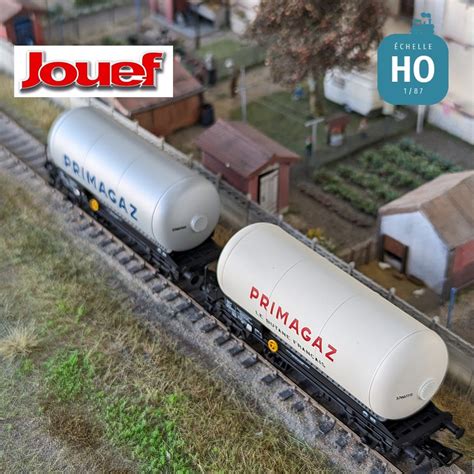 Coffret Wagons Citerne Primagaz Sncf Ep Iii Ho Jouef Hj