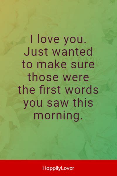 86+ Flirty Good Morning Texts For Him To Make Him Smile - Happily Lover