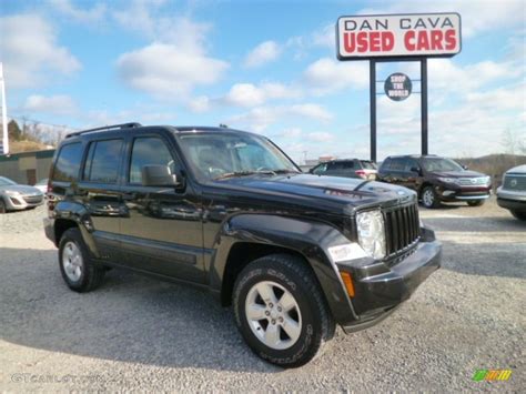 Brilliant Black Crystal Pearl Jeep Liberty Sport X