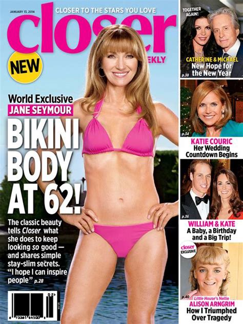 Year Old Jane Seymour Flaunts Her Body In Pink Bikini On Closer