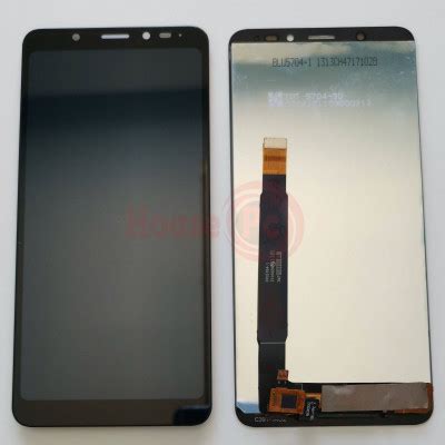 Display Lcd Touch Screen Per Wiko View Nero