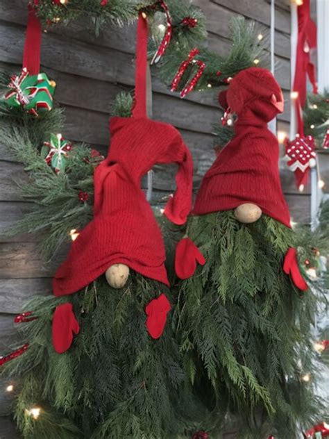 Diy Tree Gnomes Diy Cuteness Christmas Decorations