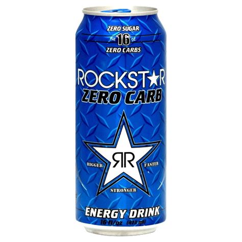 Rockstar Zero Carb Energy Drinks Cans Oz Pack Chicago City