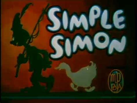 Simple Simon UB Iwerks YouTube