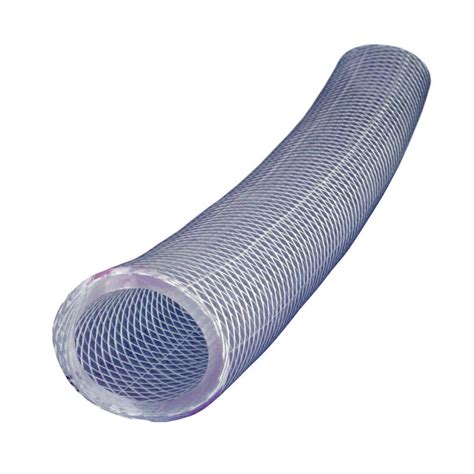 1 Ft X 1 14 Id High Pressure Braided Clear Flexible Pvc Tubing Heavy